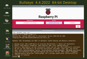 Mehr über den Artikel erfahren Den Raspberry Pi Imager 1.7.3 nutzen, Debian Bullseye, Backup, Mount und Restore